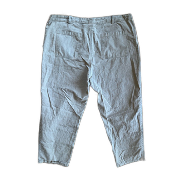 COMMON MARKET Beige 100% Cotton Barrel Pants Trousers   Women's Plus Size XXL - Picture 7 of 11